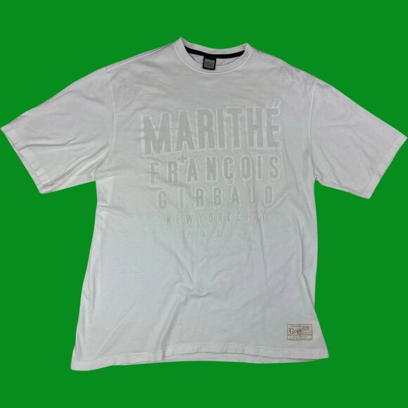 VTG Marithé + François Girbaud NYC/Paris Embroidered Logo T-Shirt - Picture 1 of 4